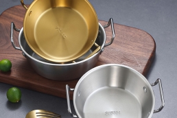 stainless steel with ear snack bowl